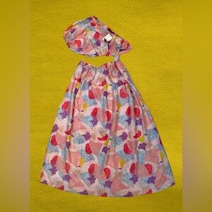 NWT America & Beyond COTTON CANDY ONE SHOULDER DRESS- Medium